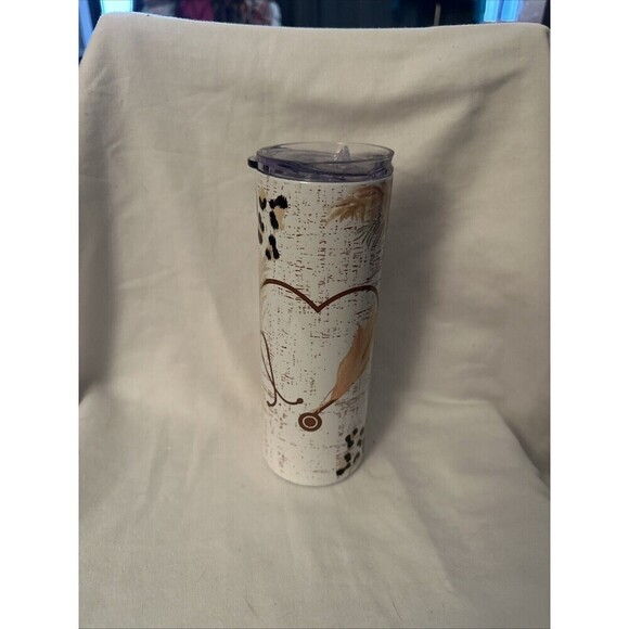 “ Love Nurse” 20 oz stainless steel tumbler - Picture 1 of 2